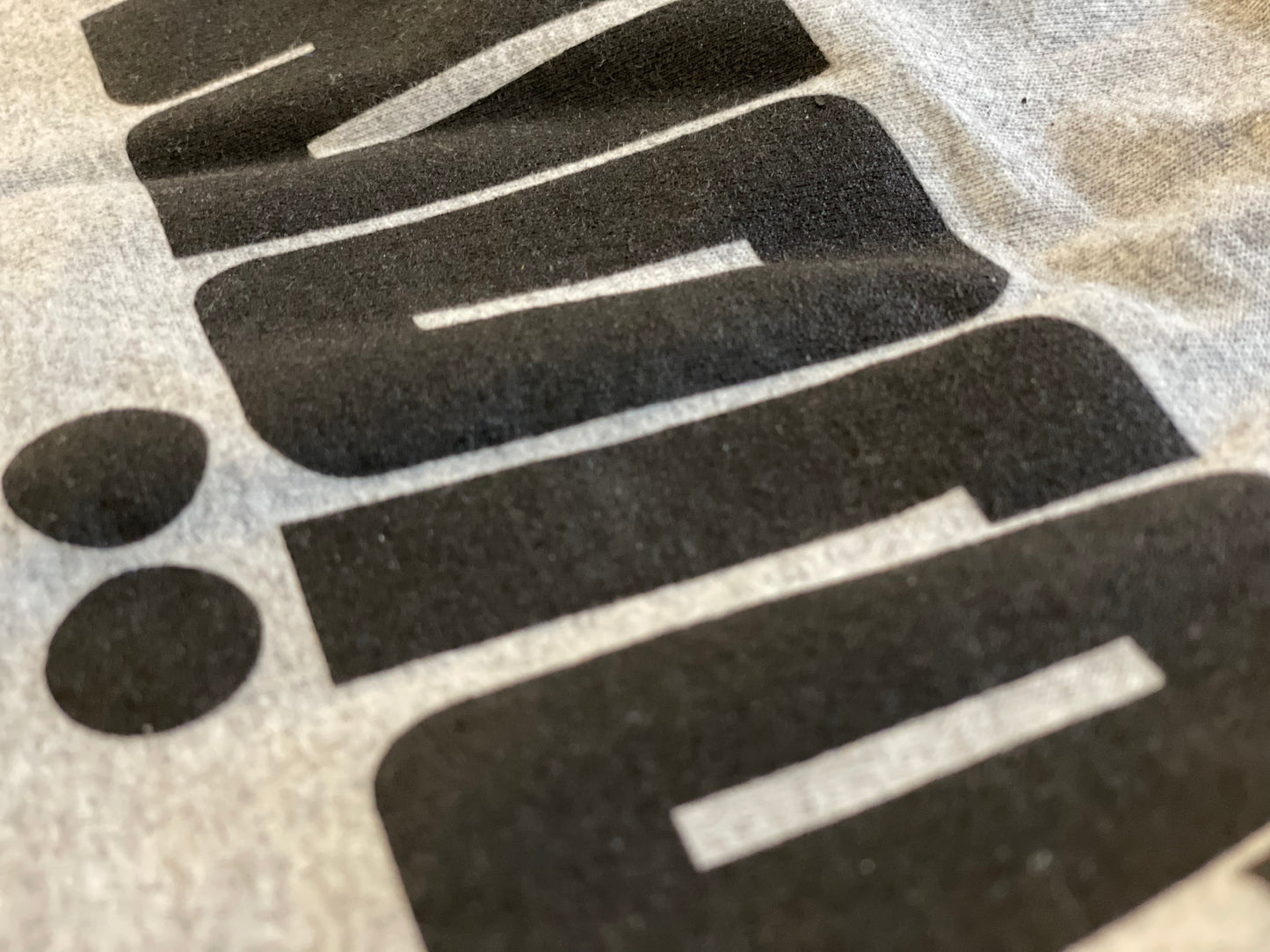 COJONES - Heather Grey Shirt / Black Logo